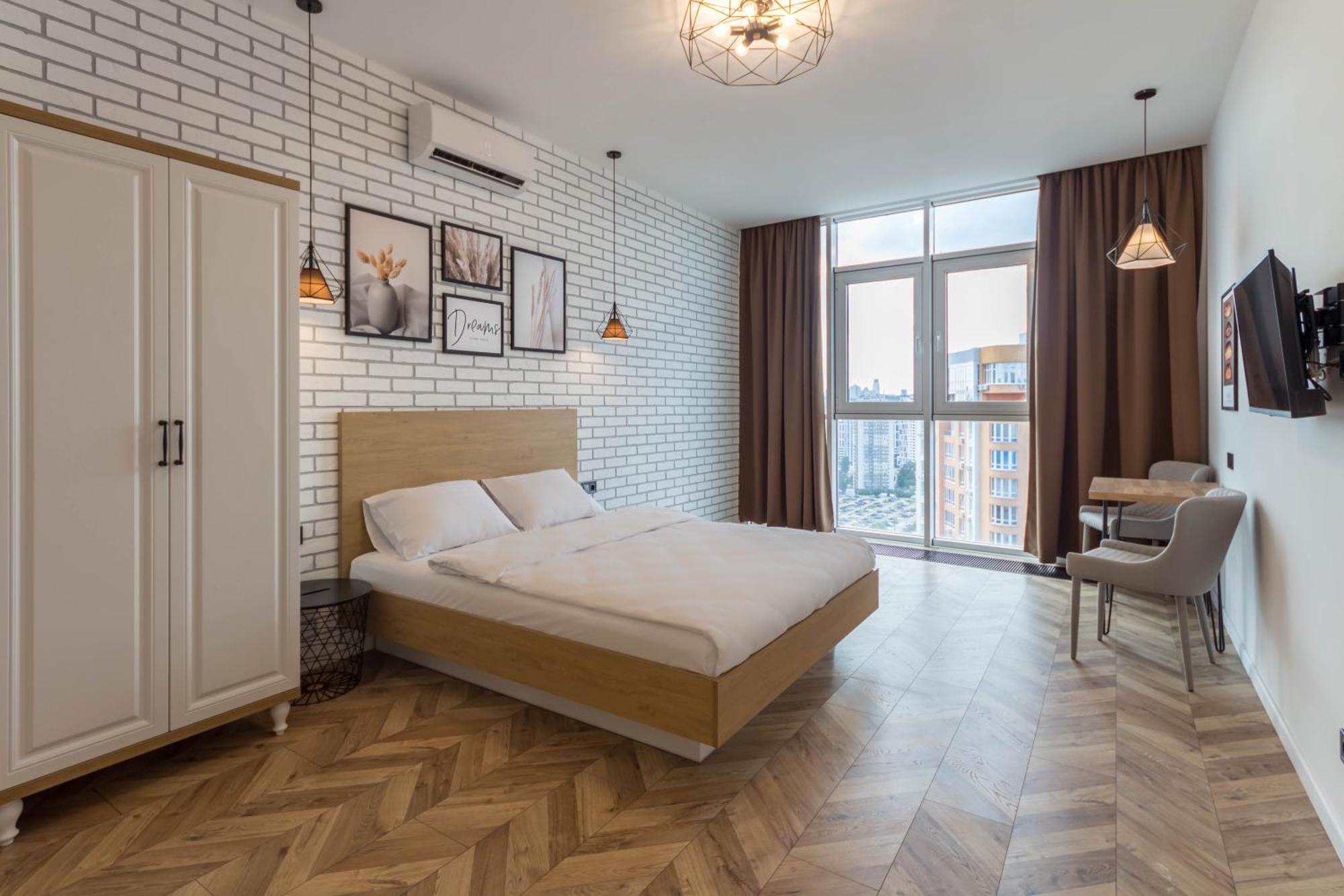 Design Apartments With Panoramic View Kiev Extérieur photo