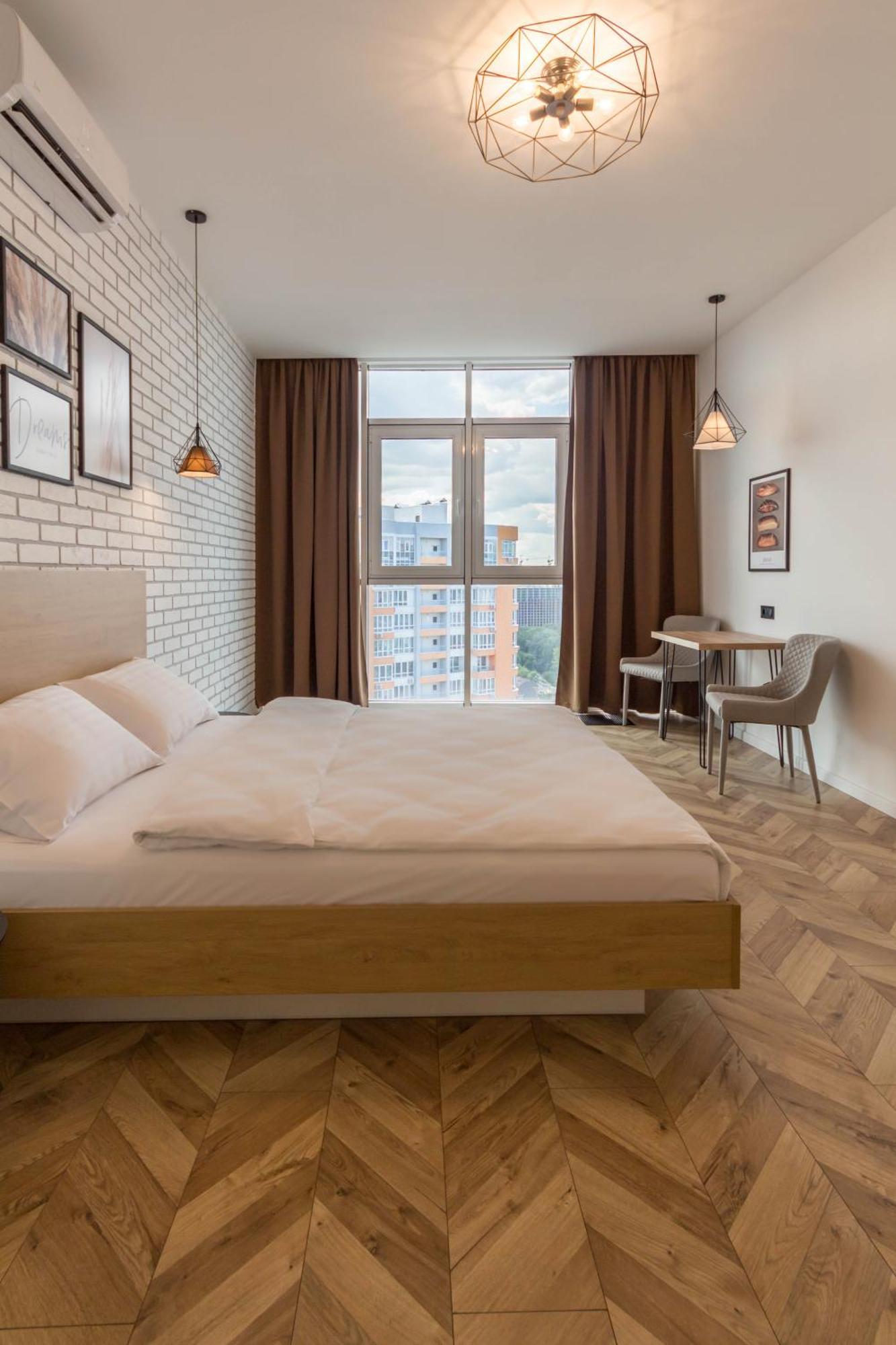 Design Apartments With Panoramic View Kiev Extérieur photo