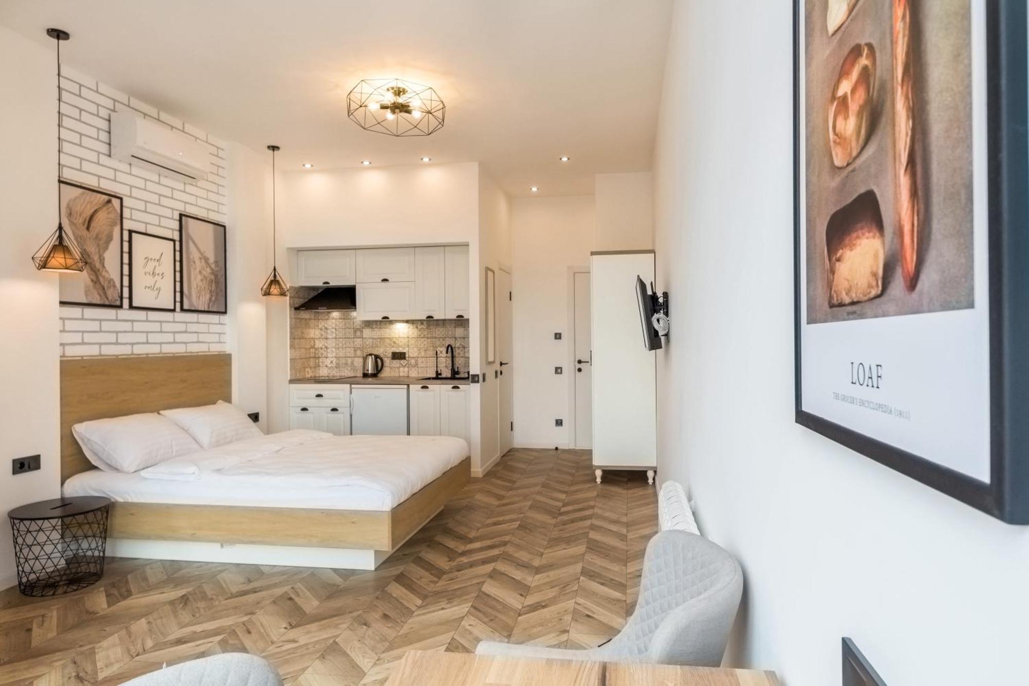 Design Apartments With Panoramic View Kiev Extérieur photo